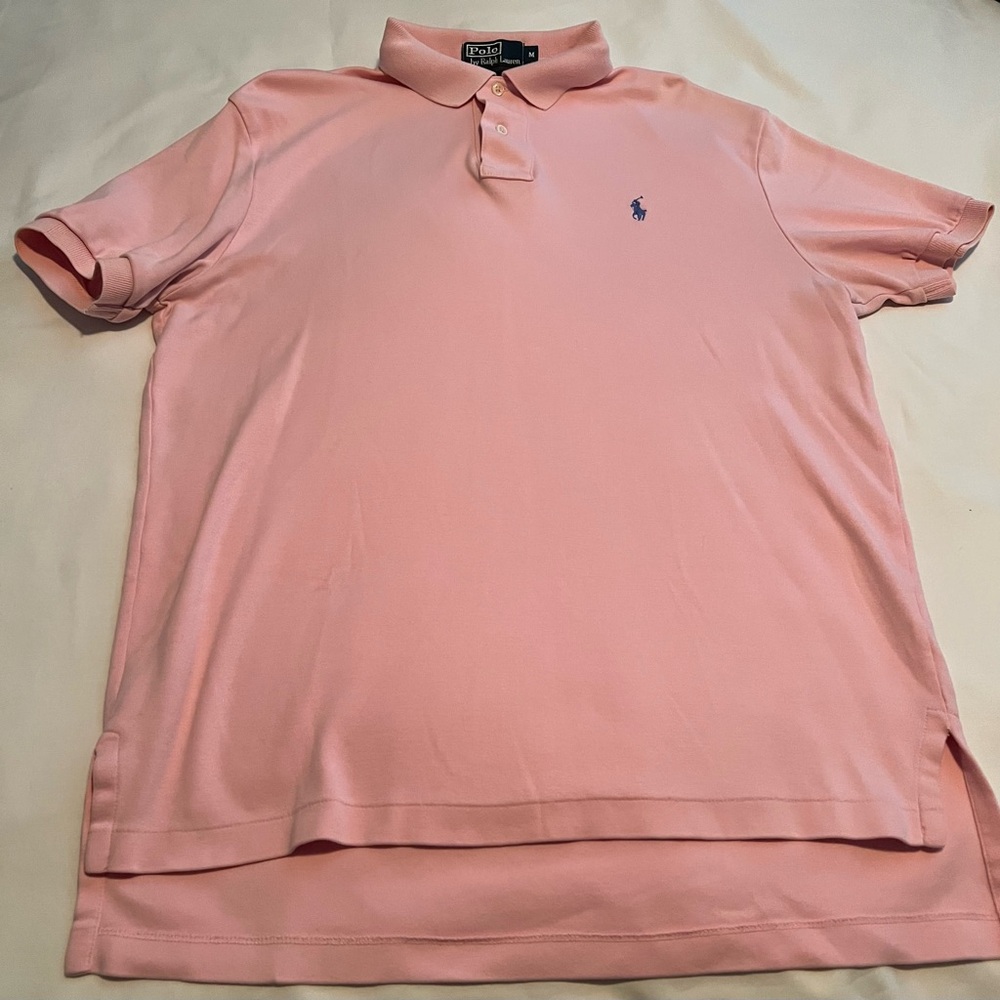 Ralph Lauren Light Pink Polo Shirt